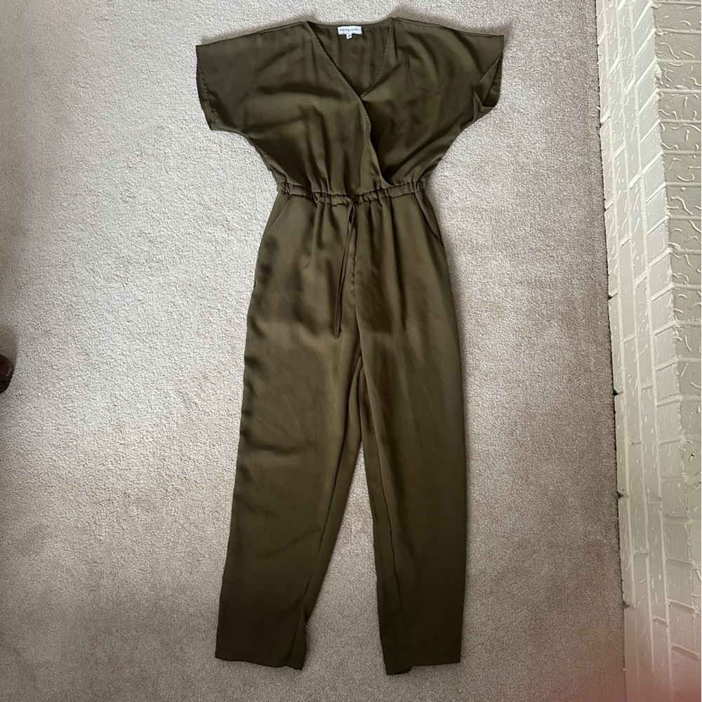 Piper + Scoot Olive Green Women's Jumpsuit